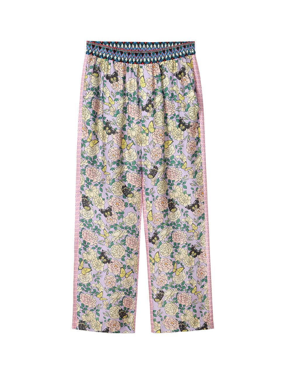Bailey Straight Leg Printed Trousers