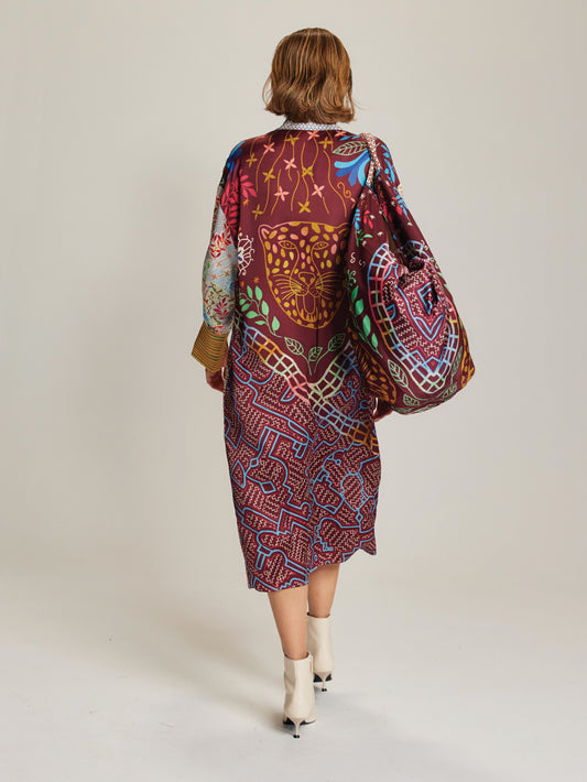 Athena Collar Button Up Dress