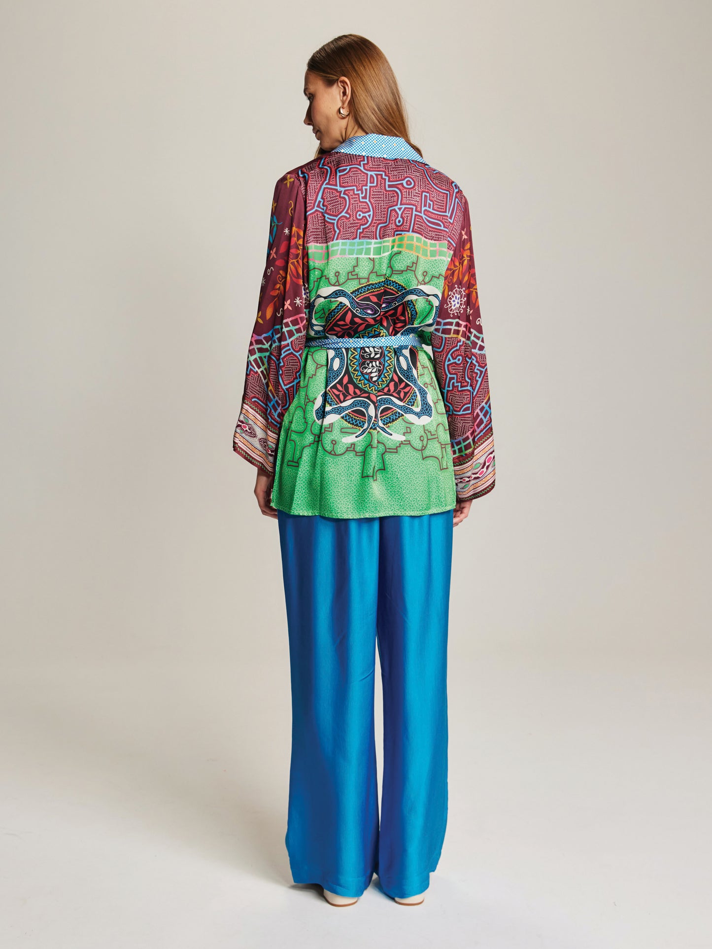Lucia Kimono Belted Jacket