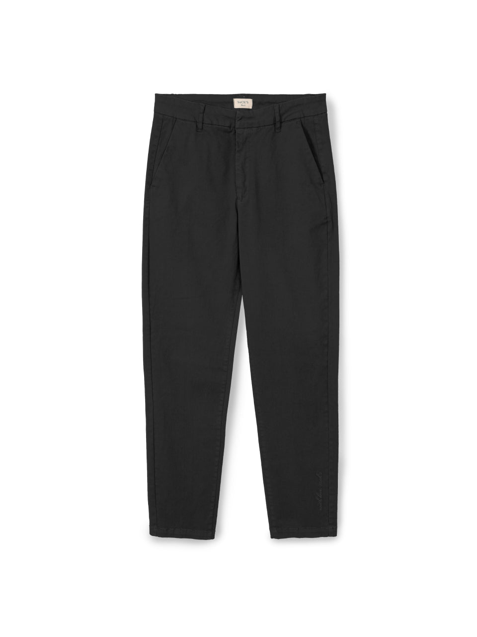 Fly Front Skinny Leg Pants