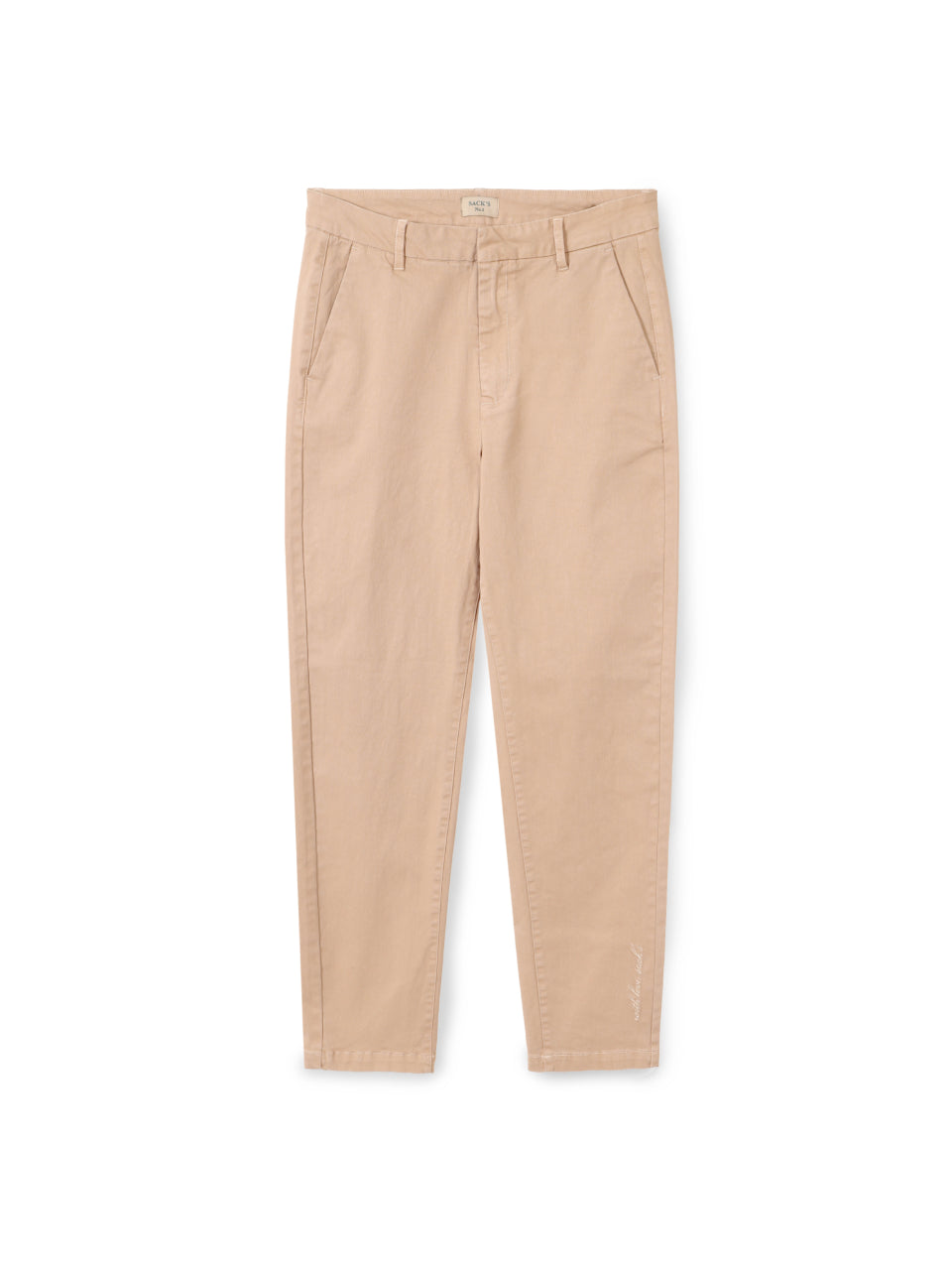 Fly Front Skinny Leg Pants