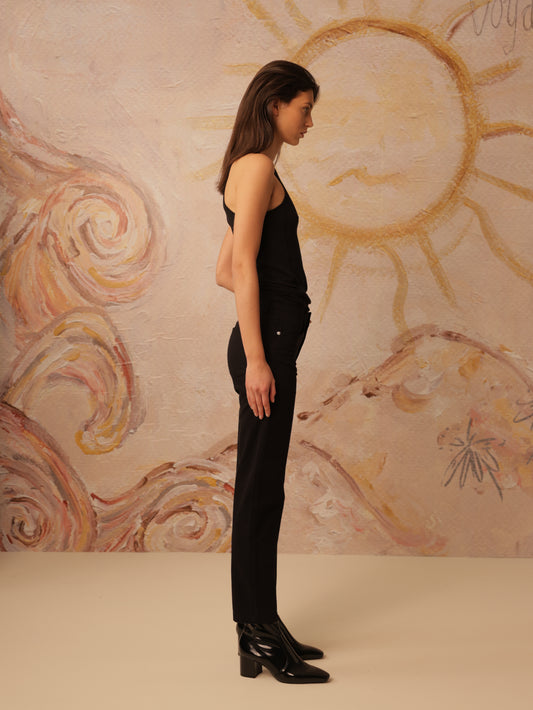 Fly Front 5 Pocket Pants