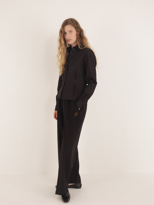 Tailored sporty long pants