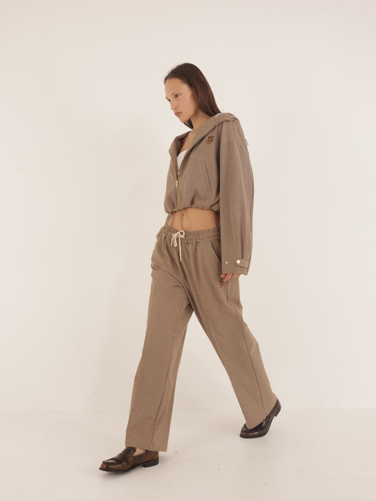 Tailored sporty long pants