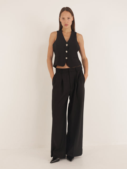 Tailor-made flare pants