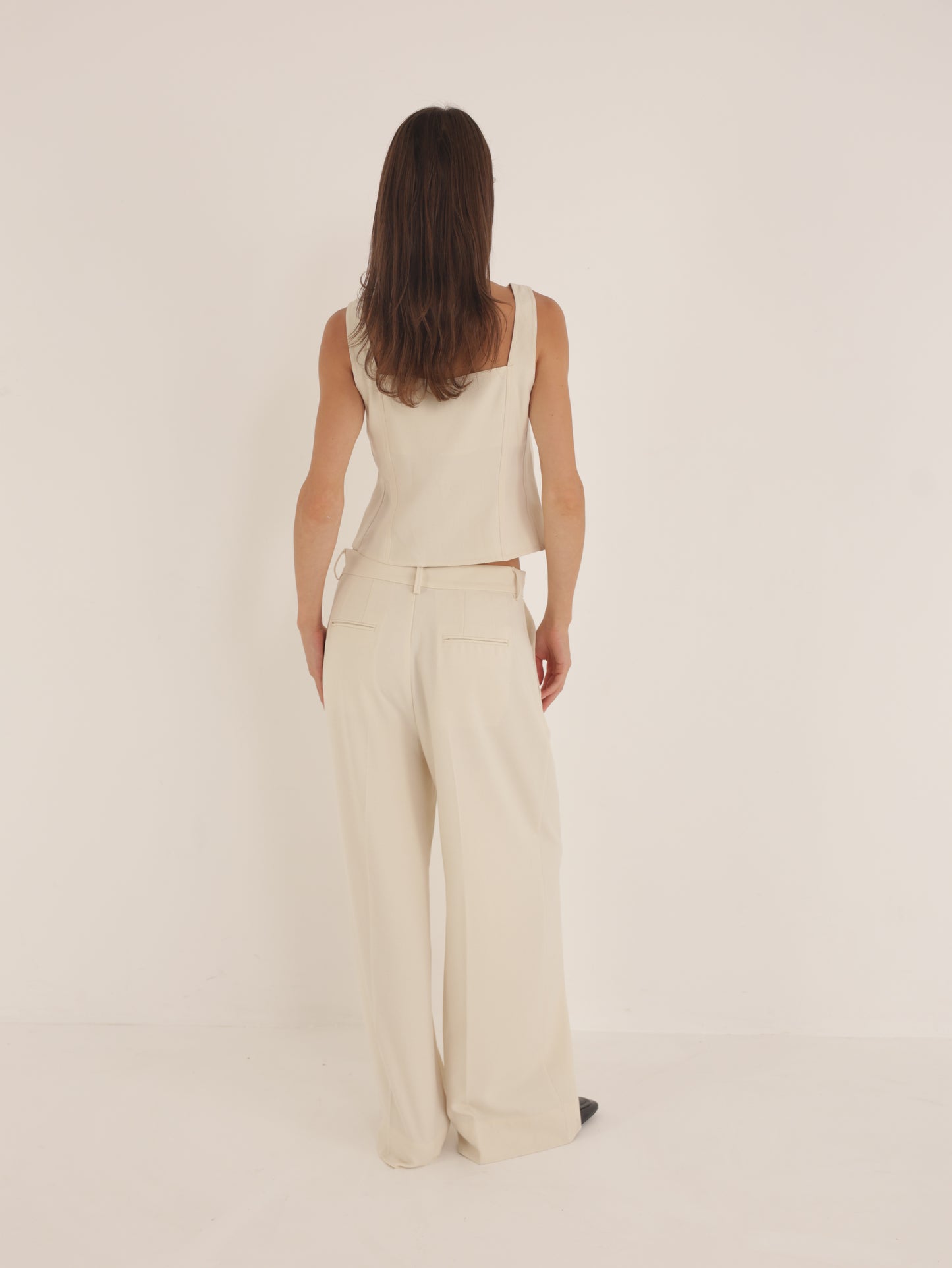 Tailor-made flare pants