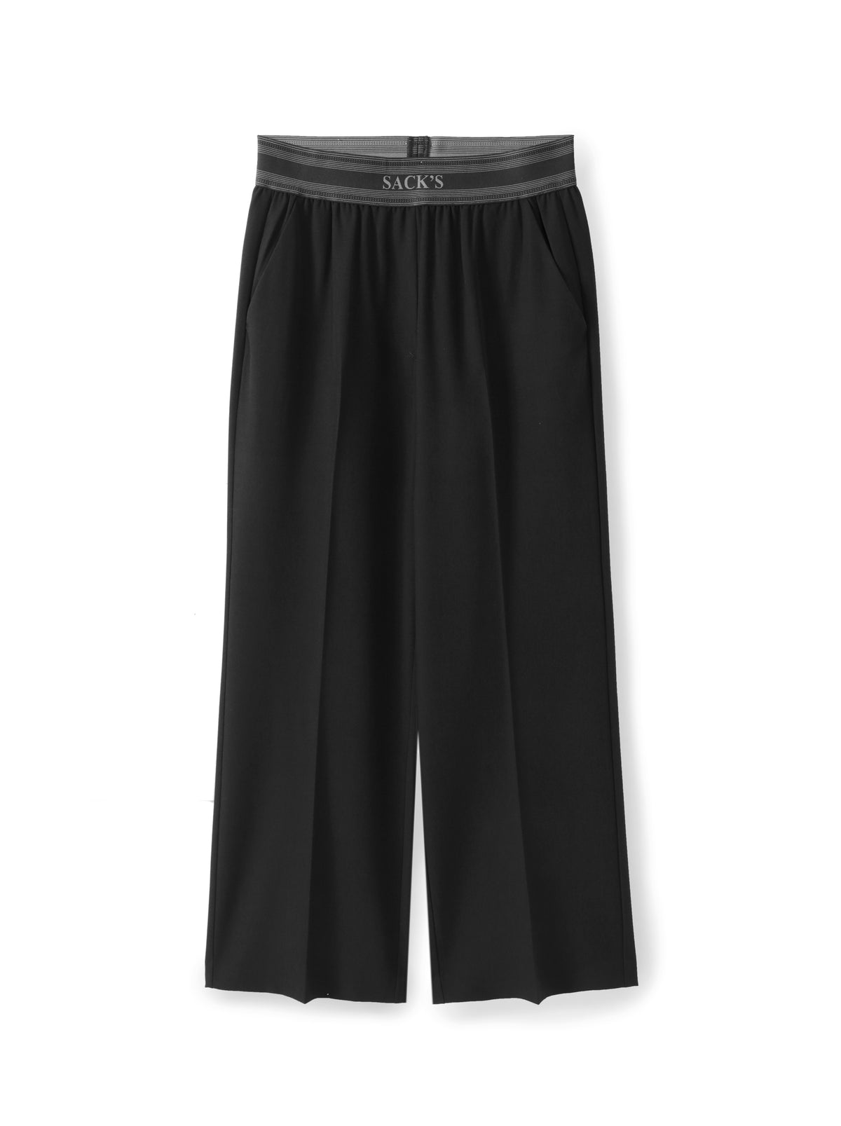 Sacks elastic-waist trousers