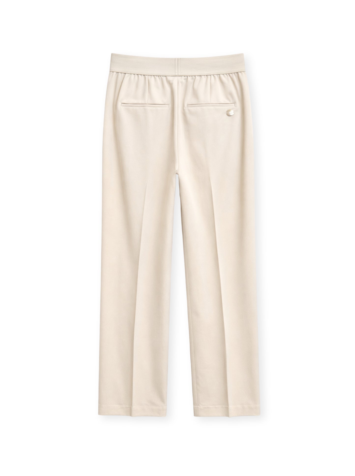 Tailored pants with side pockets