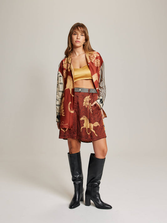 Juliettte Pleated Shorts