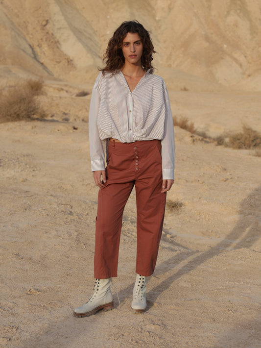 Boyfriend Button Pants