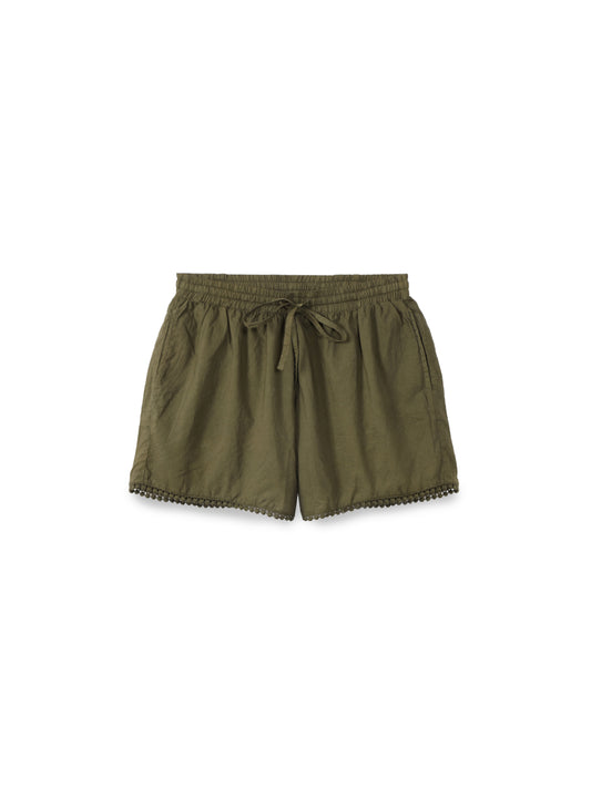 Tie-up shorts