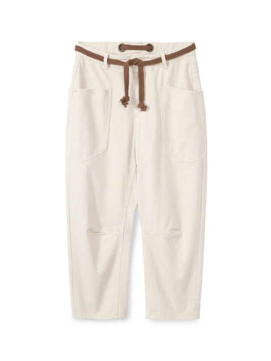 Juno Tapered Leg Jeans & Rope Belt