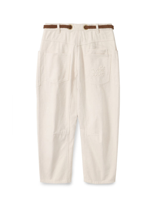 Juno Tapered Leg Jeans & Rope Belt