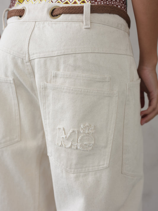 Juno Tapered Leg Jeans & Rope Belt