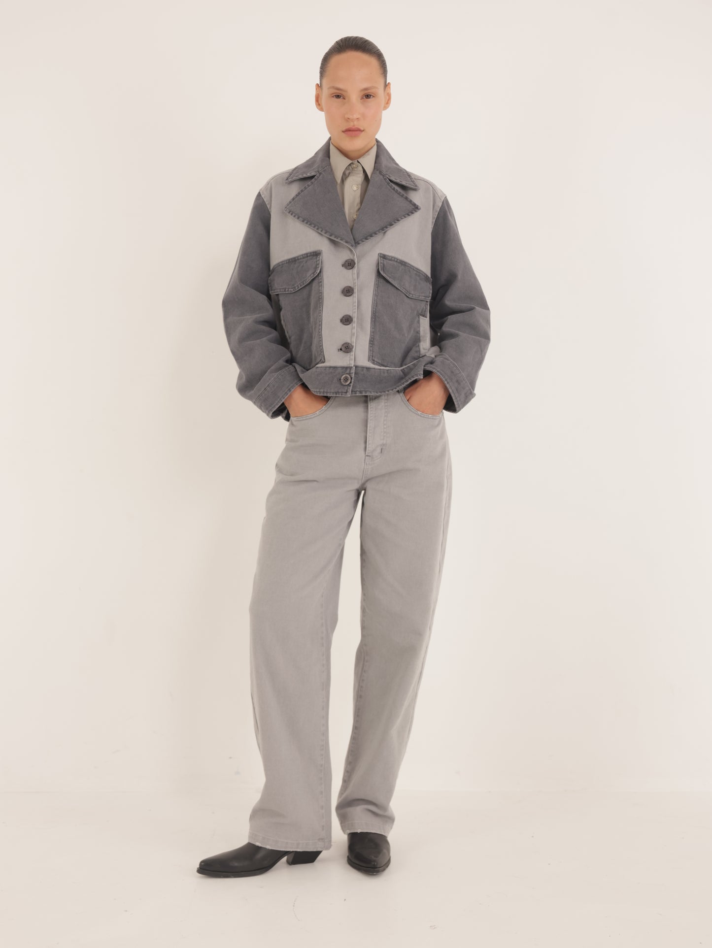 Belted pants