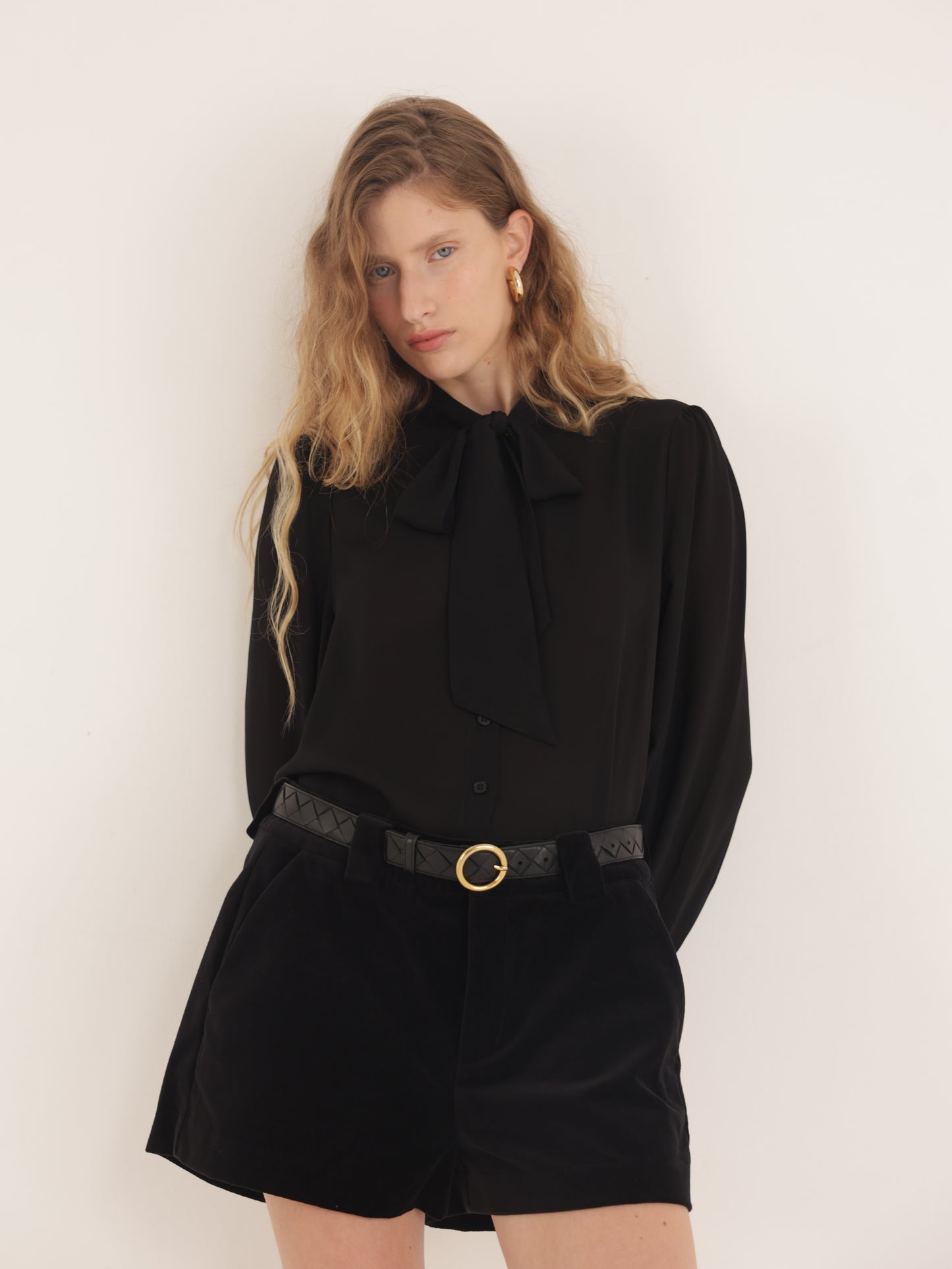Black Velvet Pant