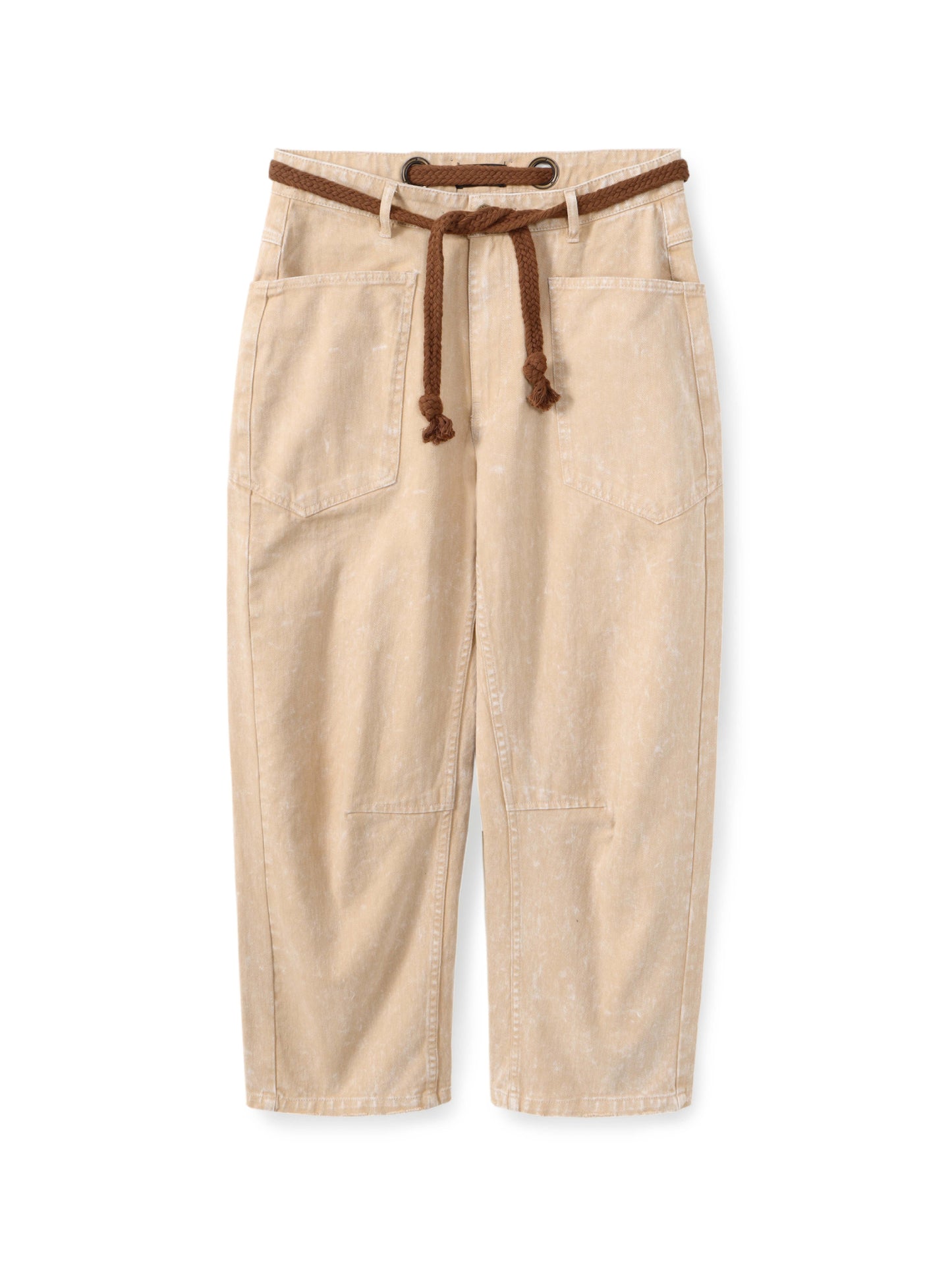 Pants with String Belt