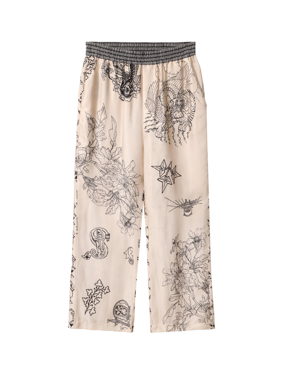 Bailey Straight Leg Printed Trousers