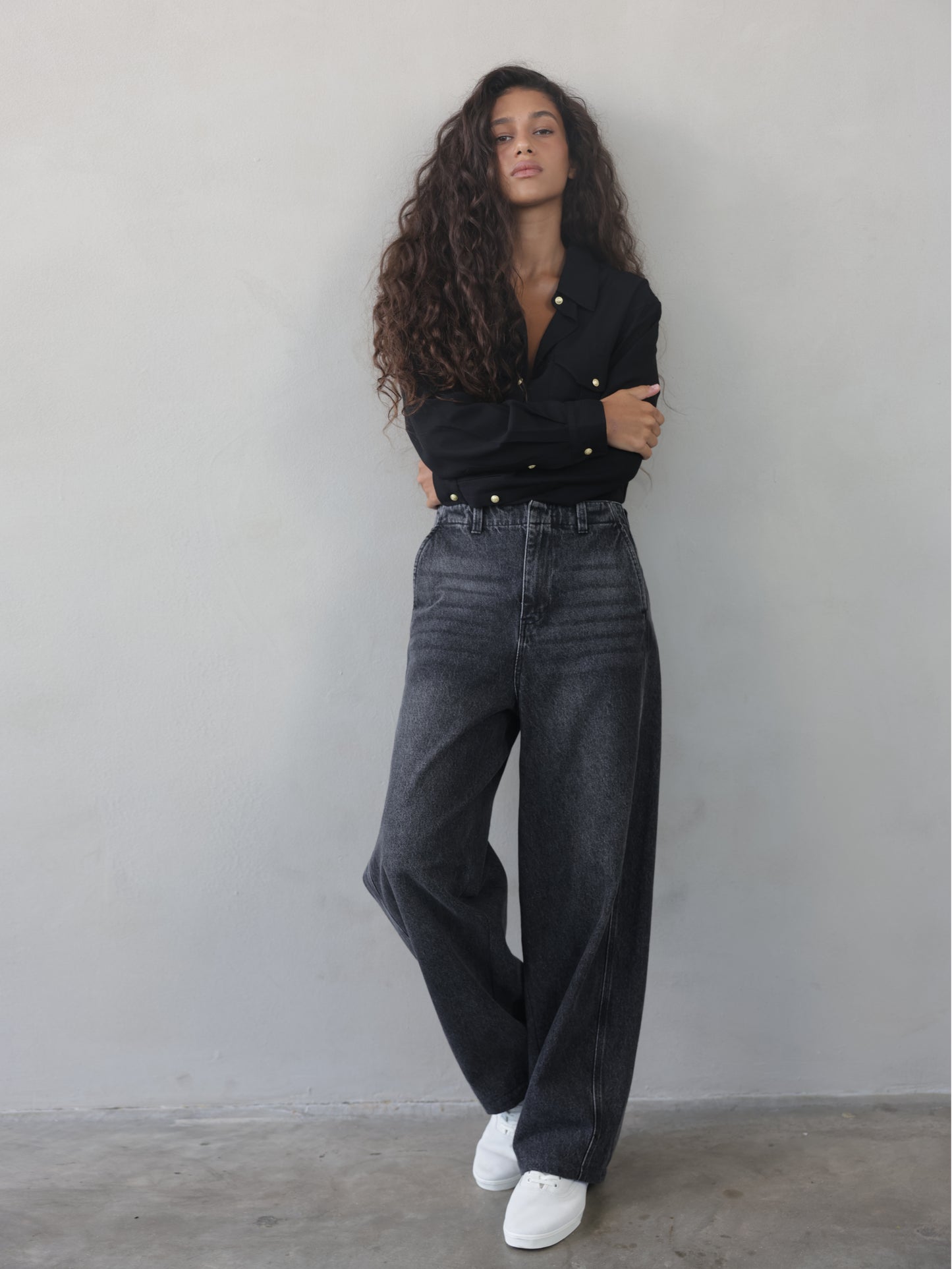 ריו מכנסי צ'ינו רחבים