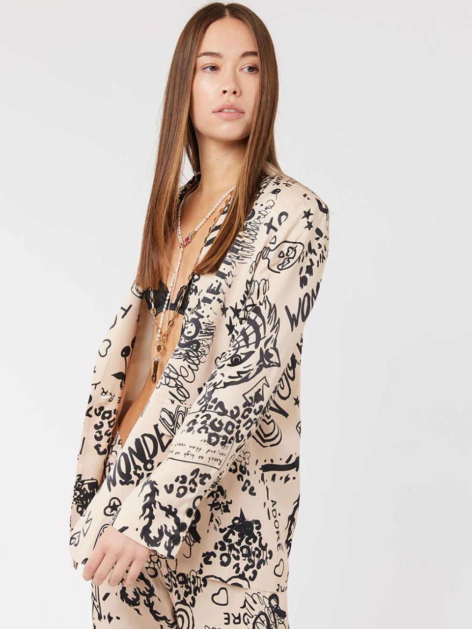 Margot Belted Printed Pants