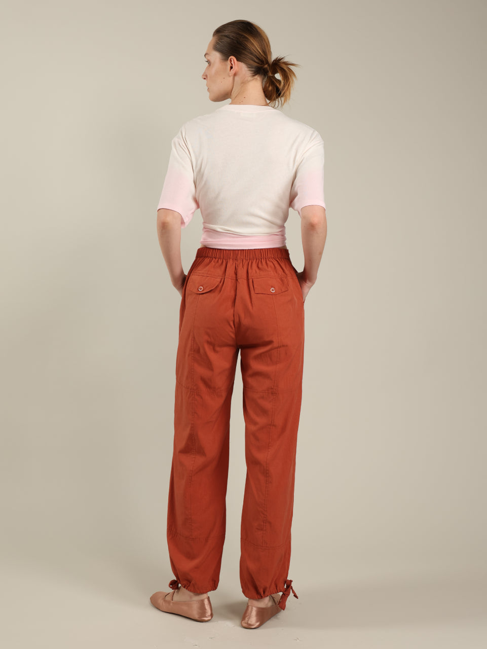 Nylon Cargo Pants