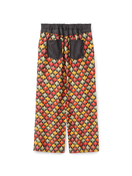 Sandra Combined Denim Pants