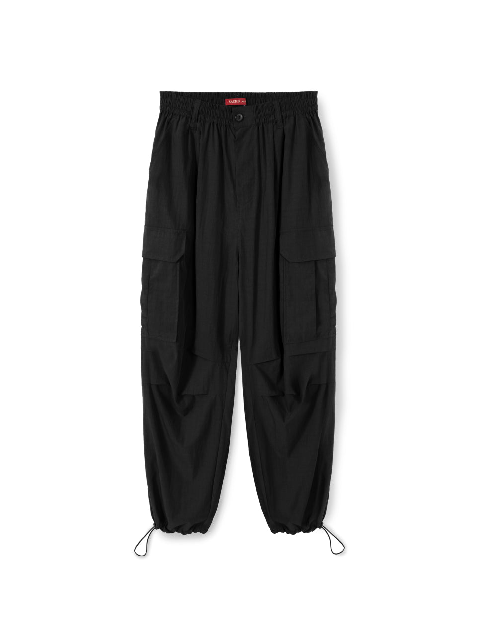 Elastic Waist Wide Leg Pants