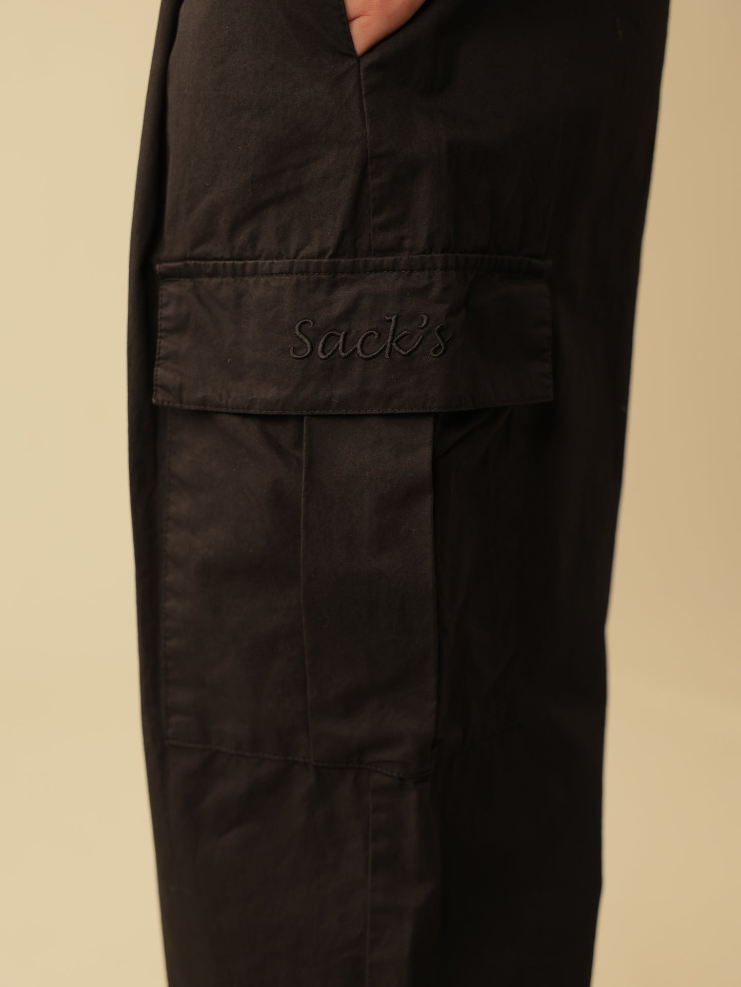 Belted Waist Utility Pants