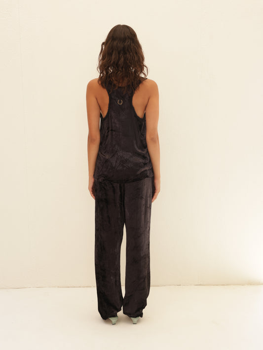 Velvet Track Pants
