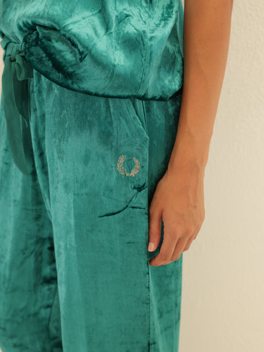 Velvet Track Pants