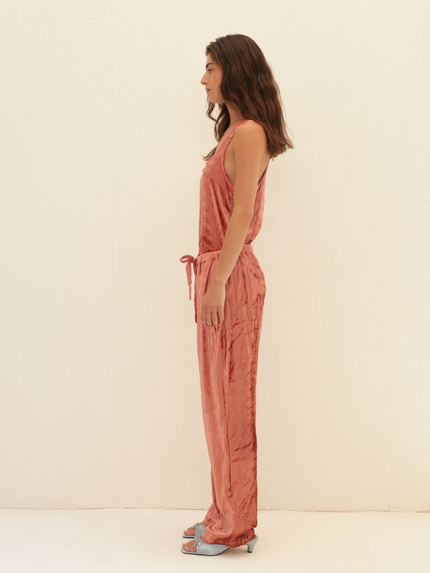 Velvet Track Pants