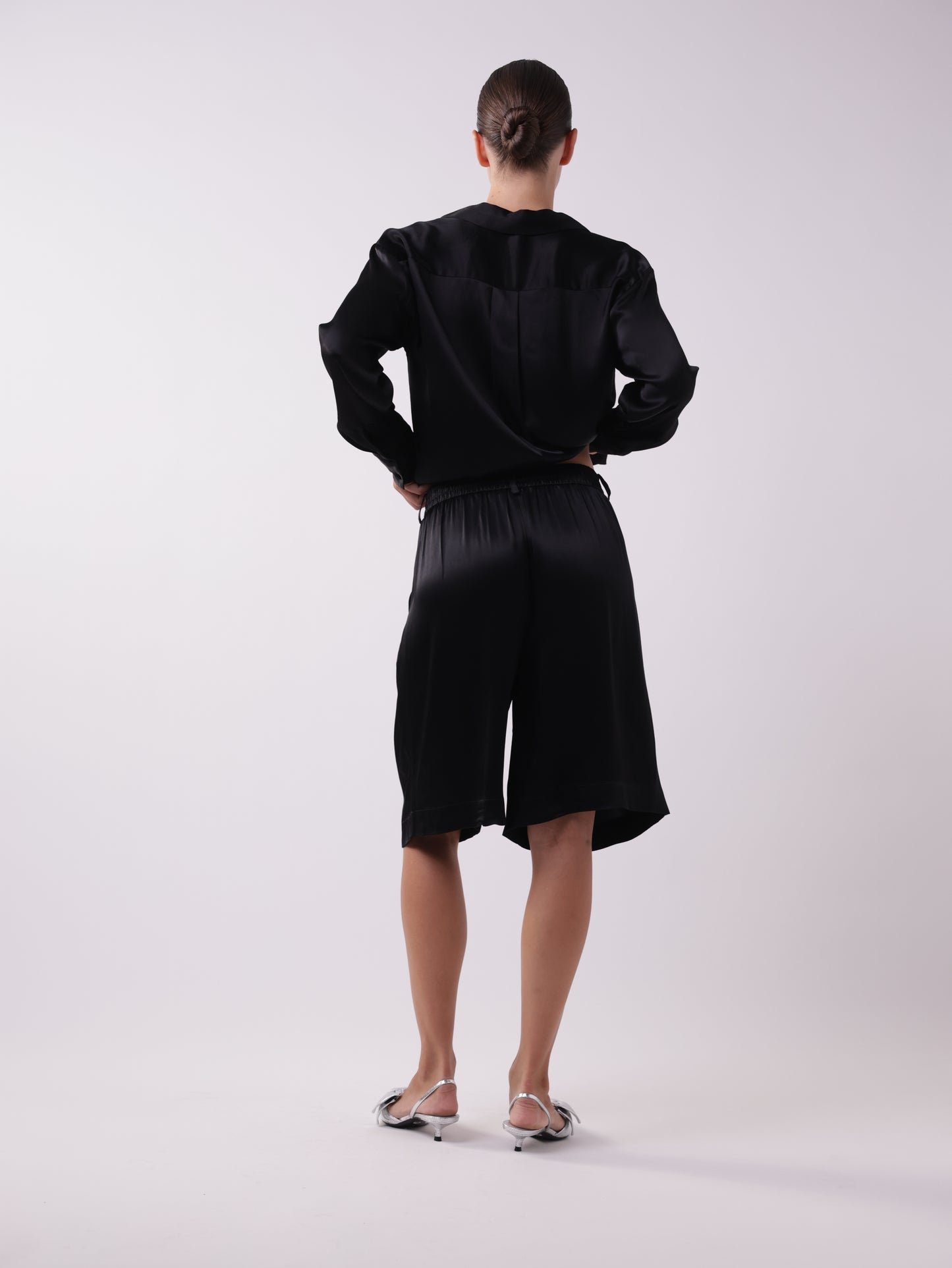Bermuda Satin Pants