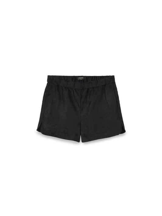 Suede shorts