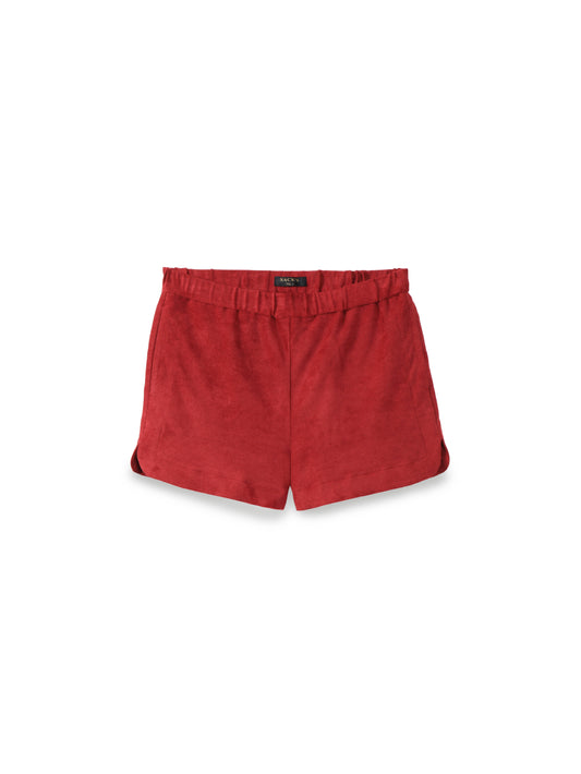 Suede shorts