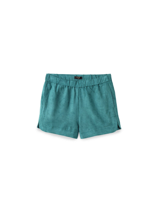 Suede shorts