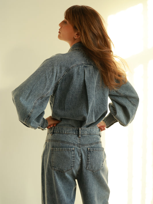 Isla Tie-Neck Shirt