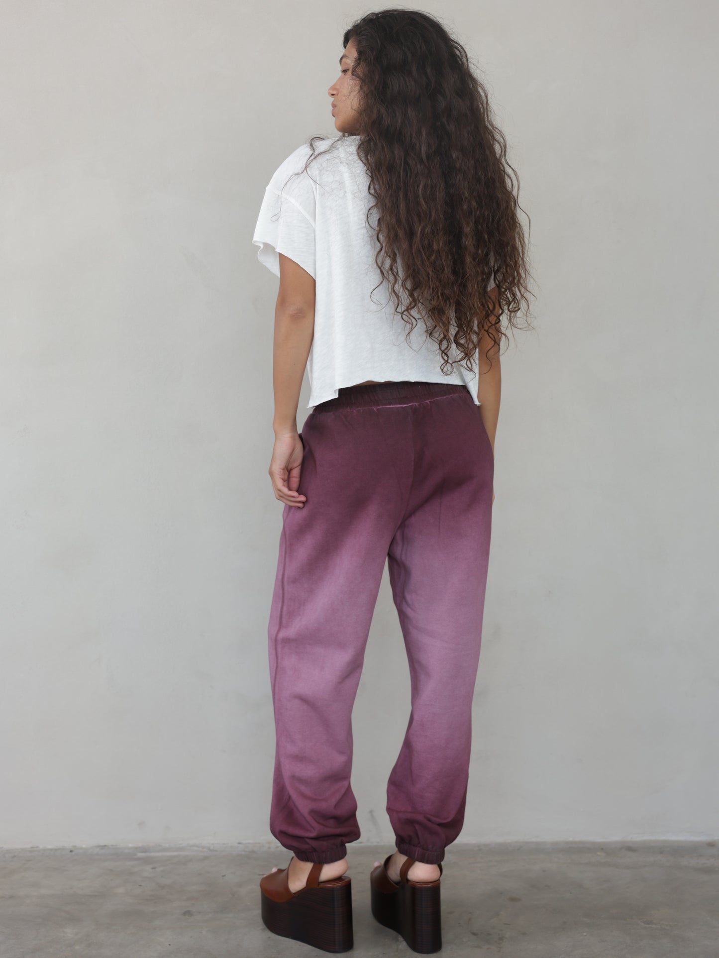 מכנס פוטר ארוך שטיפה וינטג'