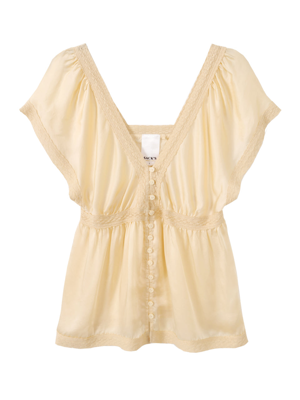 Sleeveless Lace Shirt