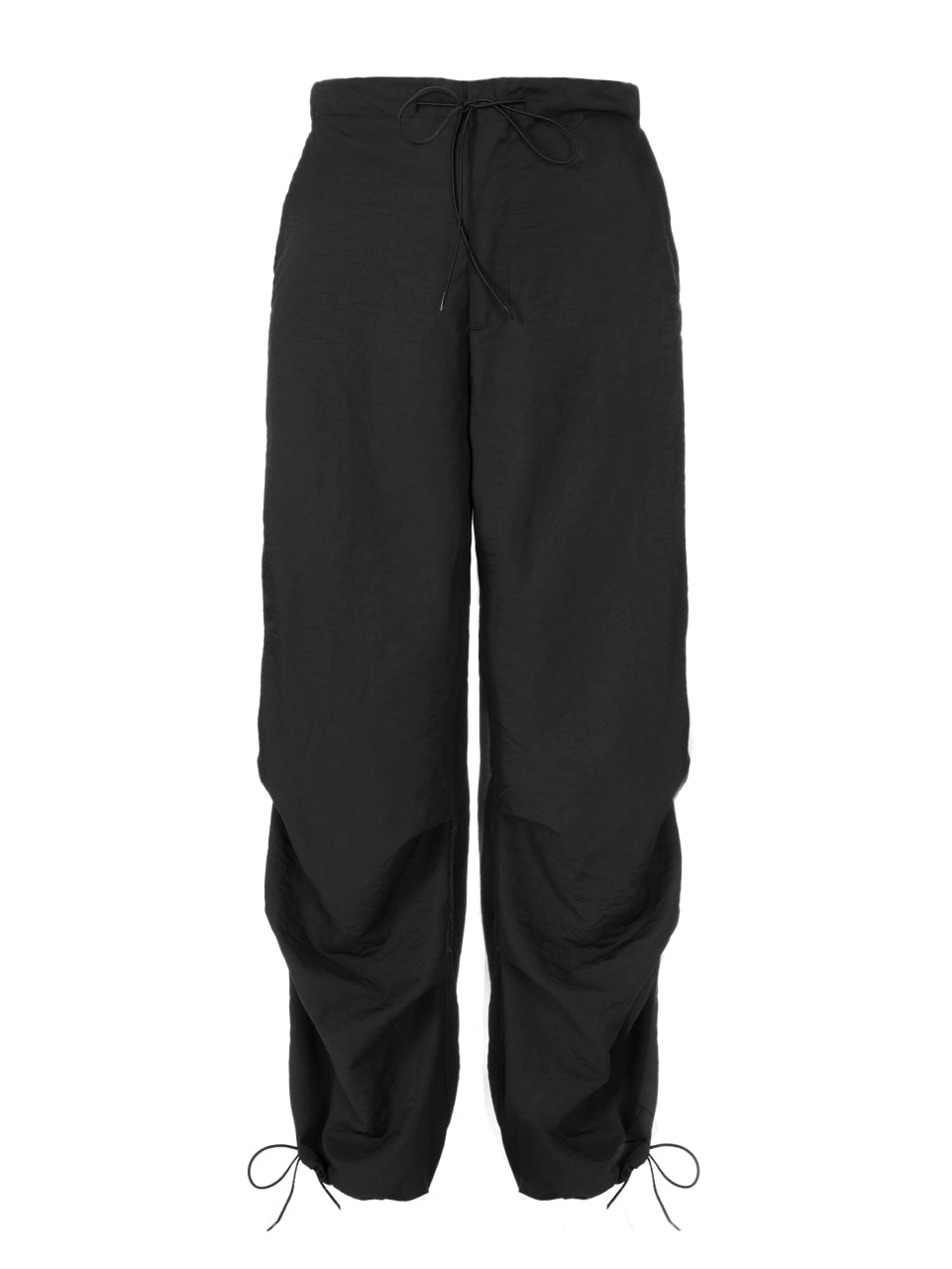 Nylon Rubber Pants With Drawstring
