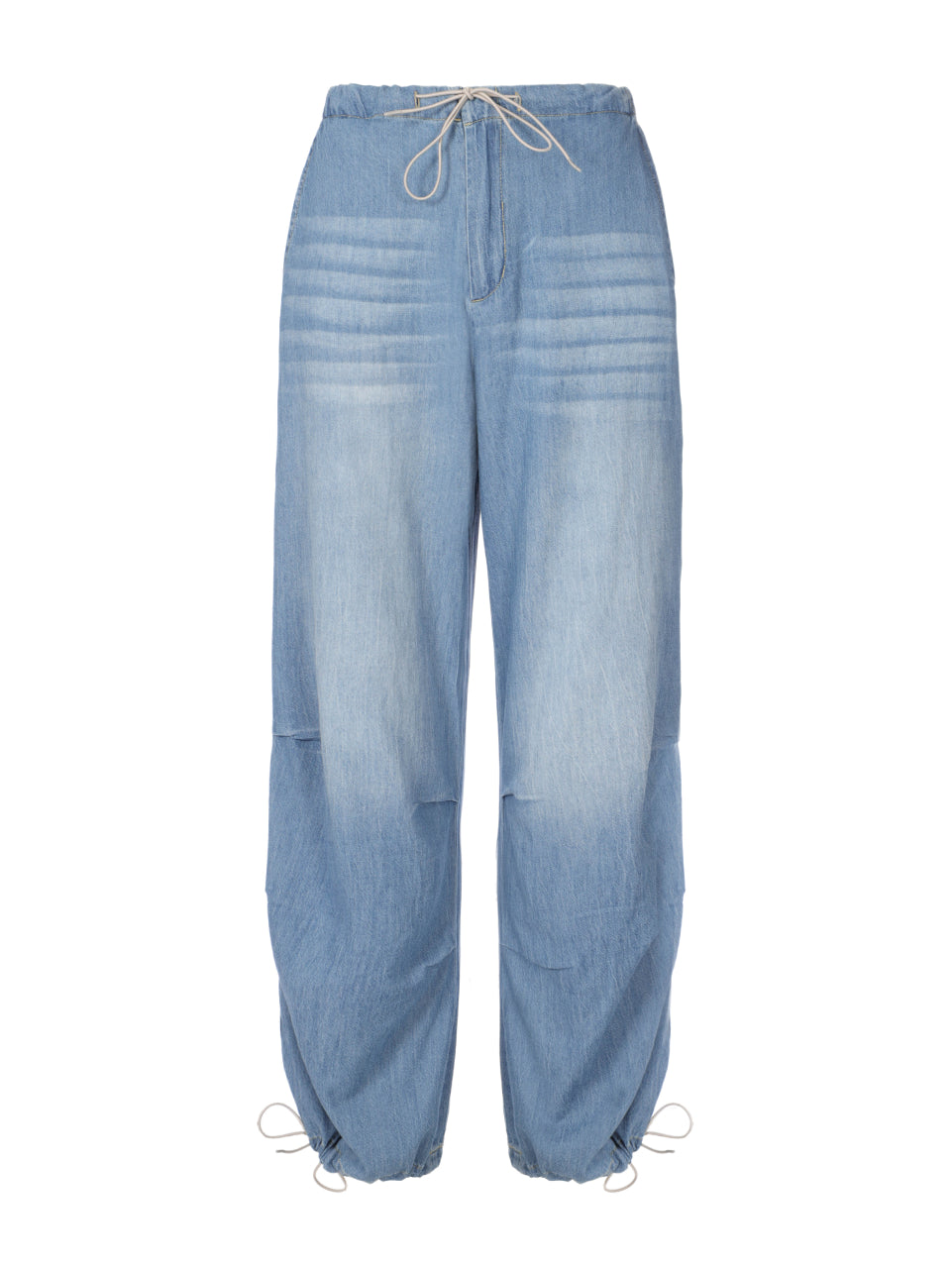 Denim Flared Pants