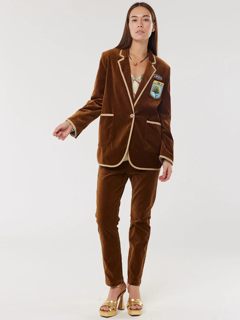 Leona Velour Trousers