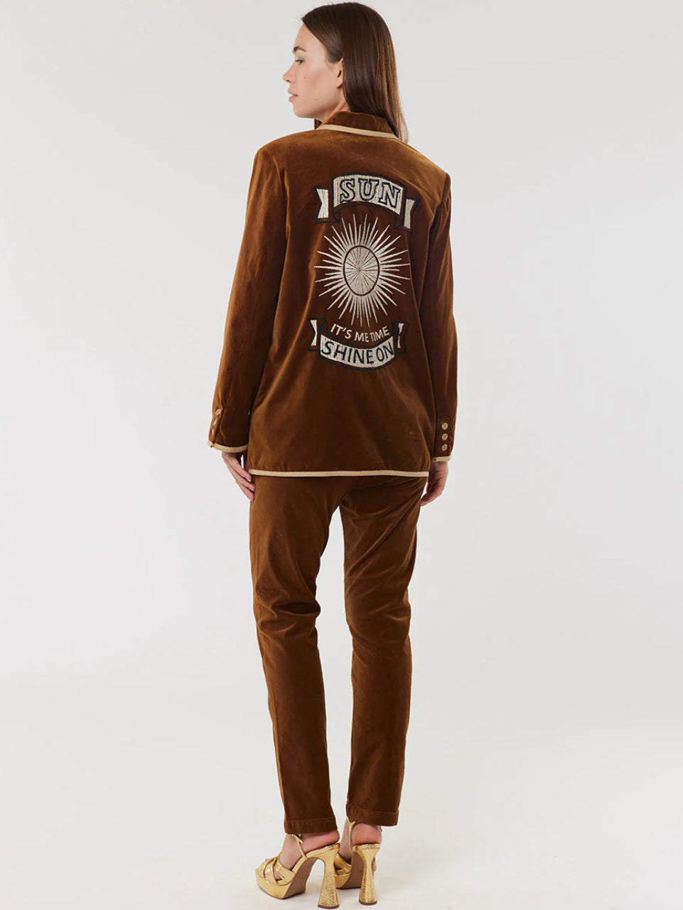 Leona Velour Trousers