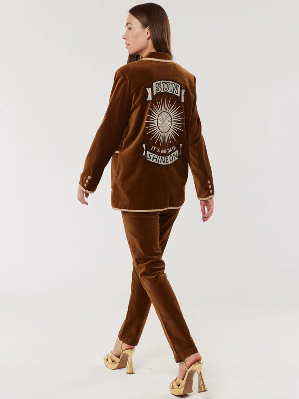 Leona Velour Trousers