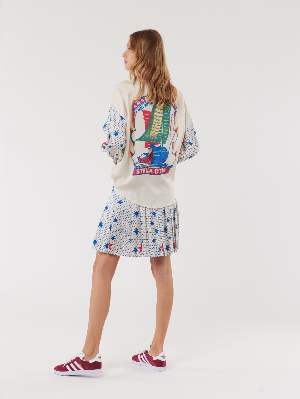 Sofia Tie-front Blouse