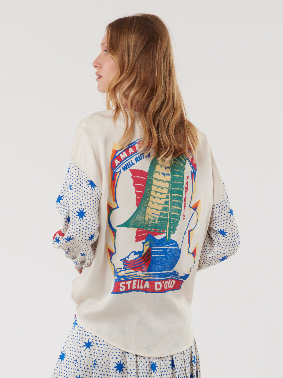 Sofia Tie-front Blouse