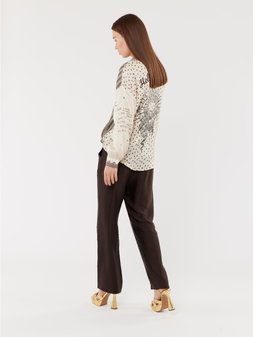 Sofia Tie-front Blouse