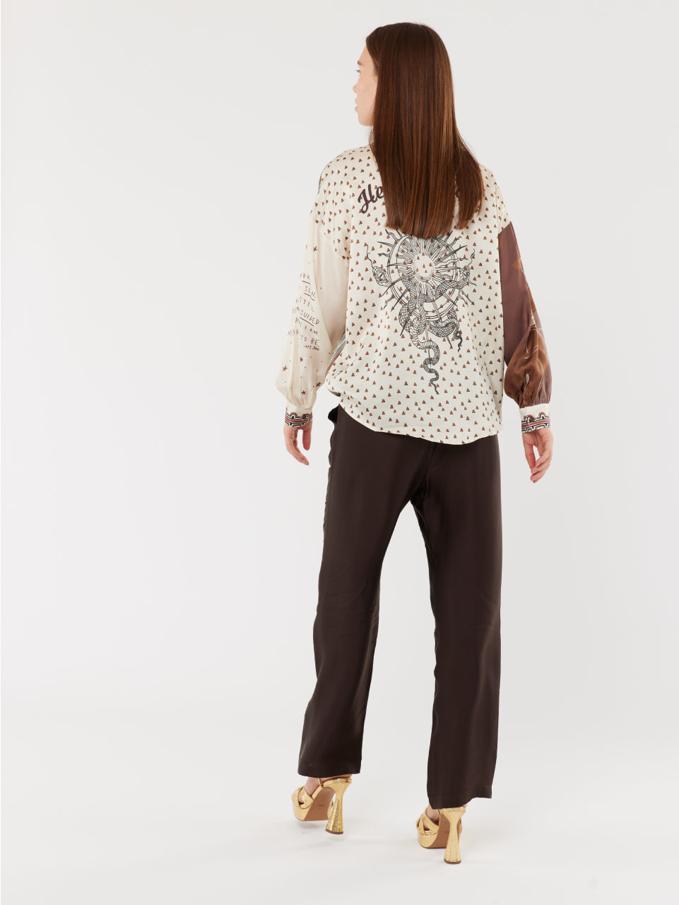 Sofia Tie-front Blouse