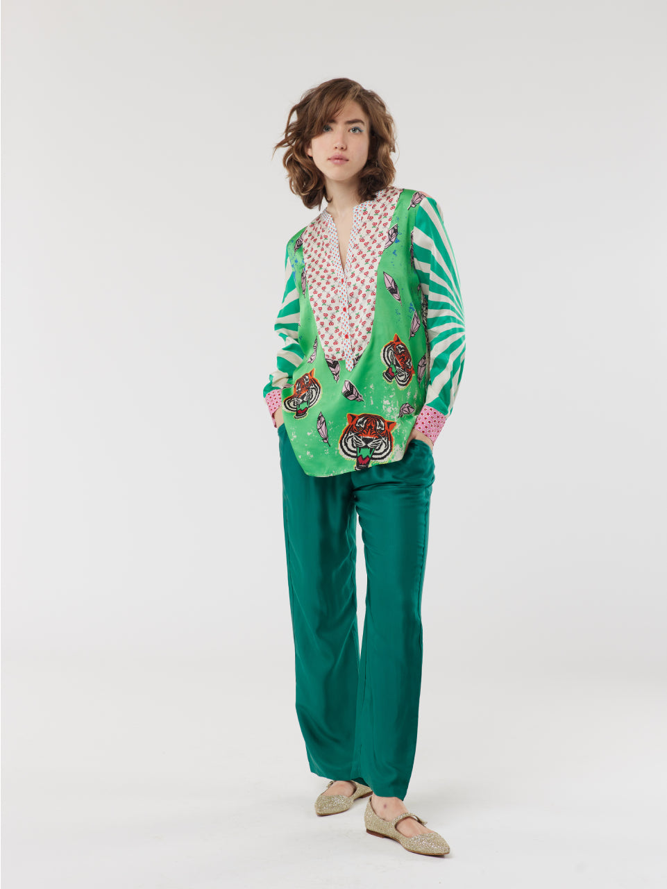 Gabriella Rib Front Shirt