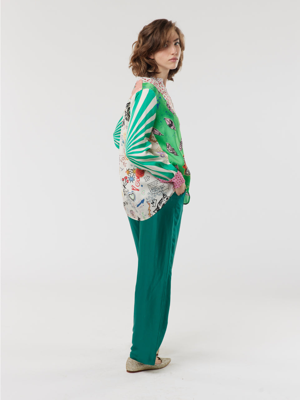 Gabriella Rib Front Shirt