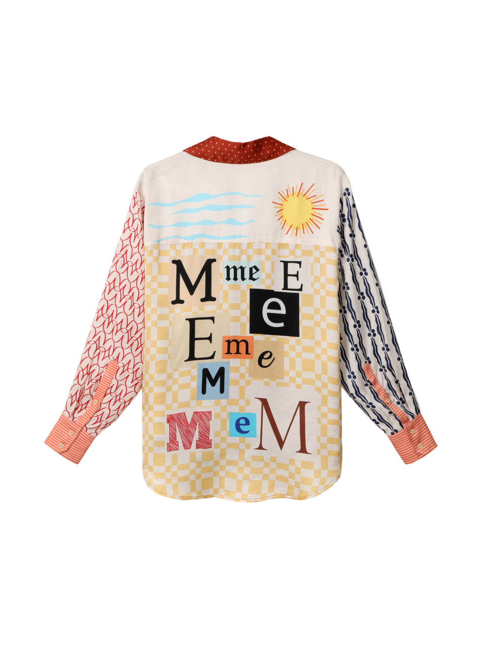 Isabel Mixed Print Shirt